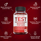 Atlantis Nutrition ingredientes maca y tribulus en primer plano, beneficio natural