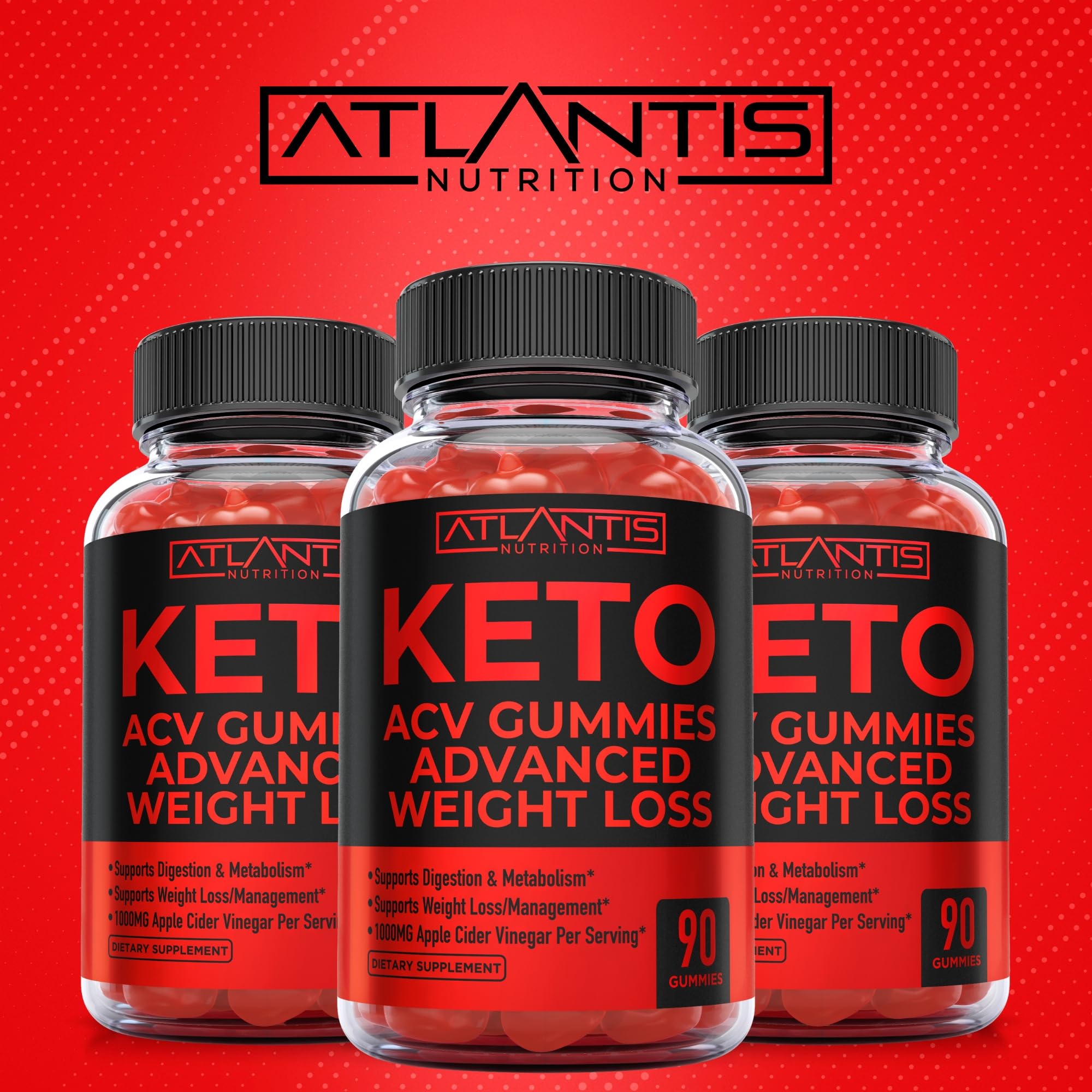 Atlantis Nutrition usuario sosteniendo gomita lista para consumir rapidez