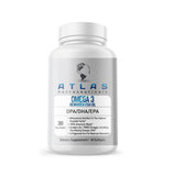 Atlas Nutraceuticals cápsula blanda en primer plano, fácil de tragar