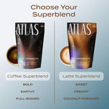 Atlas Coffee Club ingredientes: Lion's Mane, Reishi, colágeno y MCT