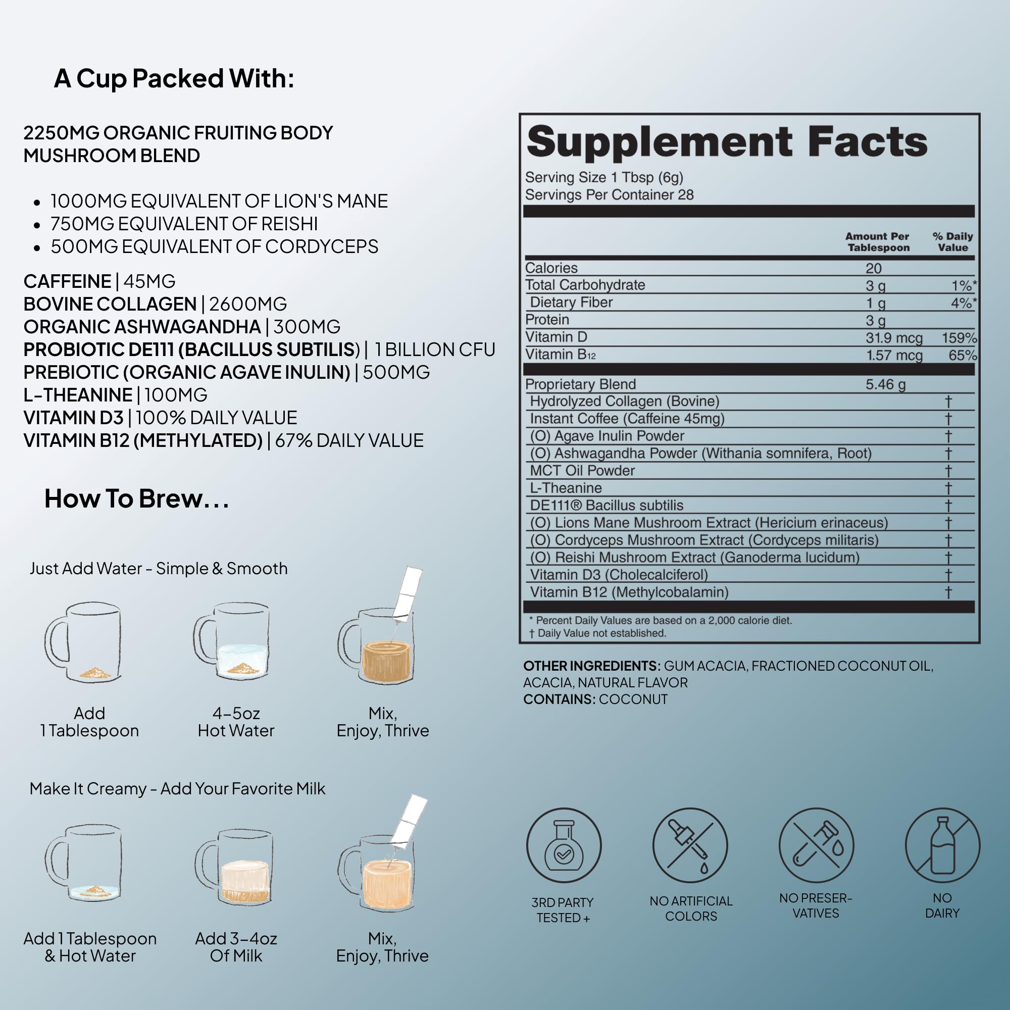 Atlas Coffee Club blend en smoothie para versatilidad en recetas
