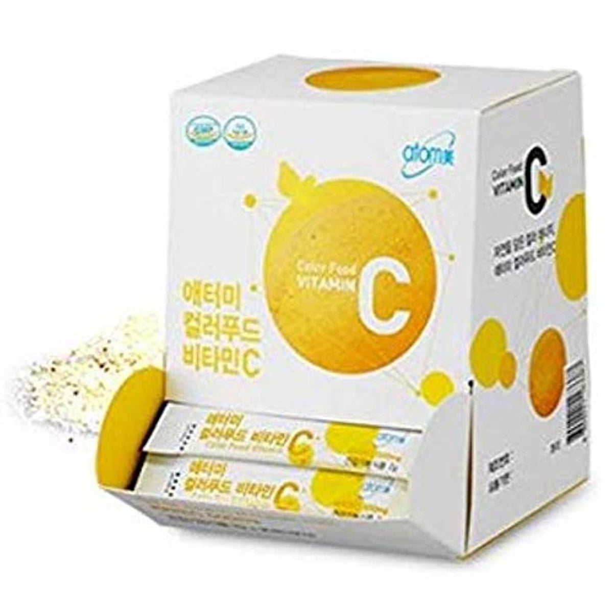 ATOMY Colorfood envase frontal mostrando el producto y conveniencia
