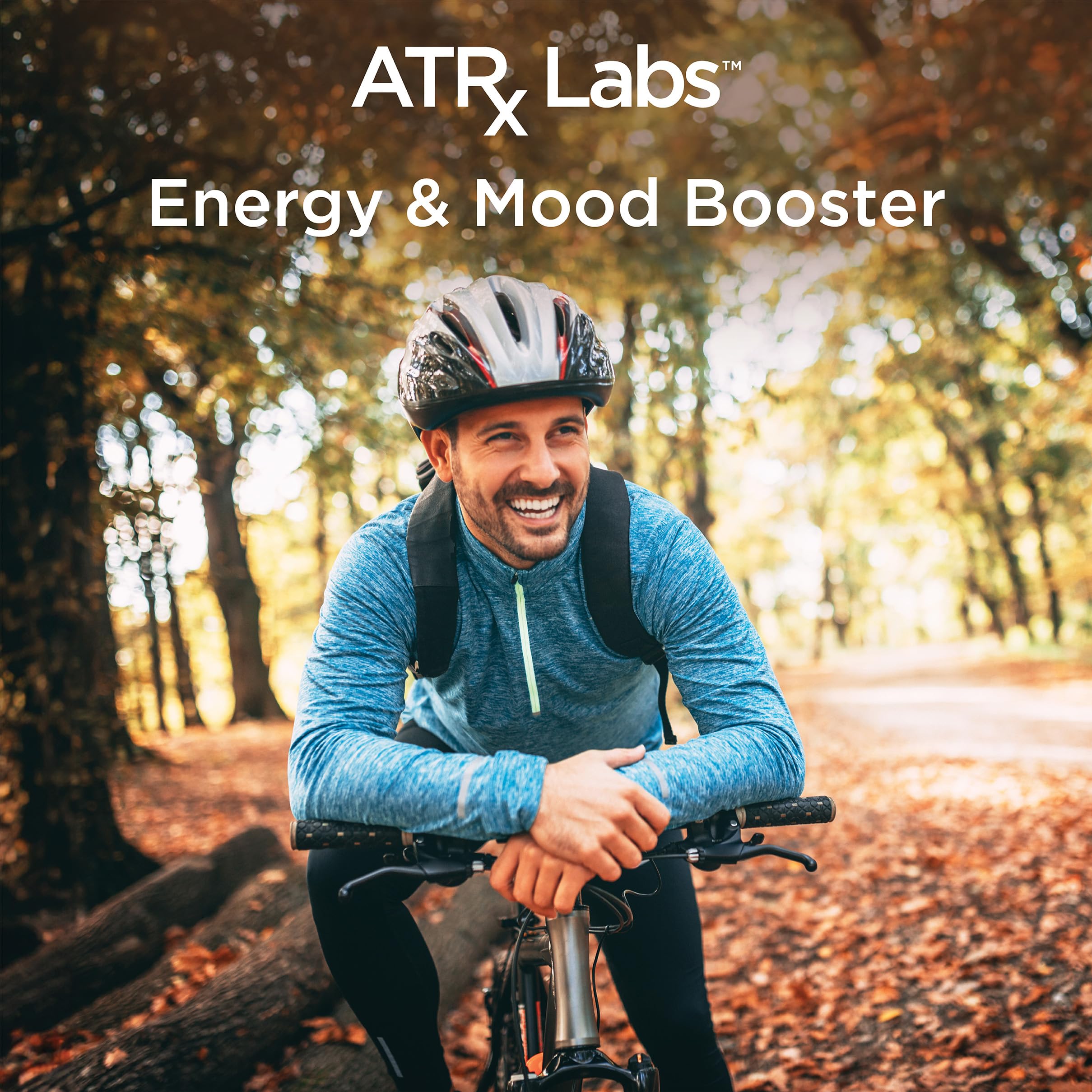 ATRx Labs bote abierto con las 60 gominolas visibles para rutina diaria