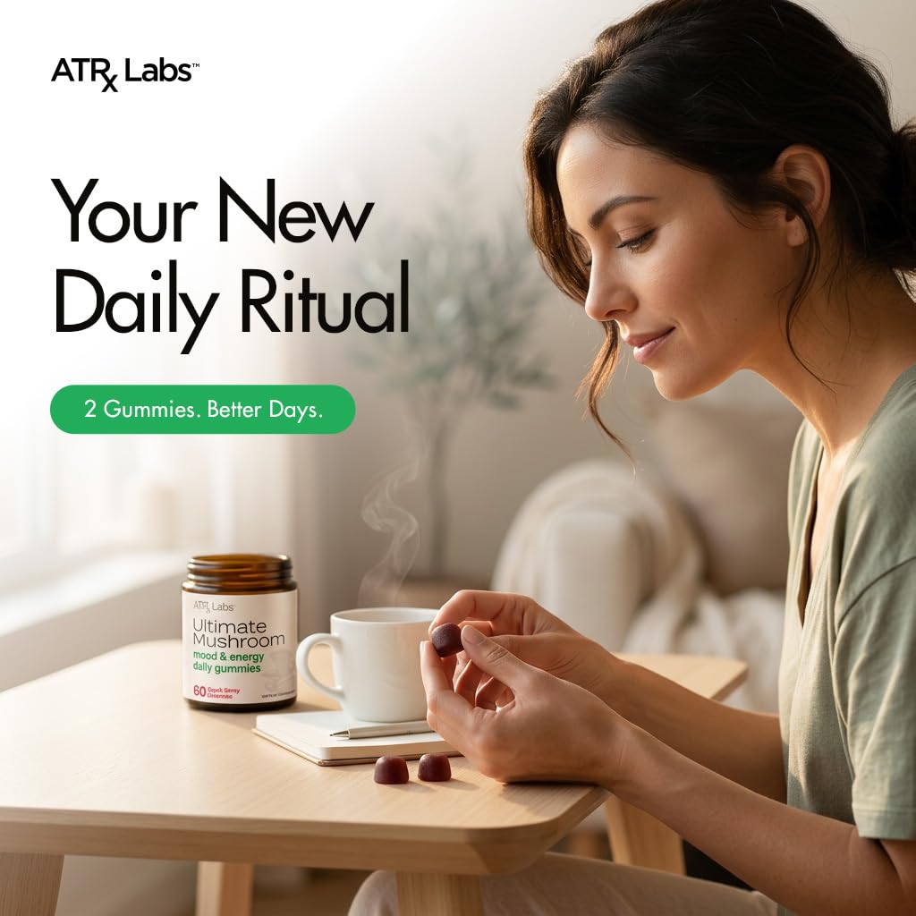 ATRx Labs etiqueta nutricional en close-up mostrando información clara