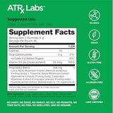 ATRx Labs gominolas junto a taza y libreta para energía matutina prolongada