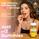 Aube'Azur persona tomando gomita tras comida para digestión ligera