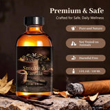 Auelife primer plano del aceite mostrando color y textura, ideal para DIY