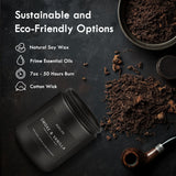 Auelife vela encendida creando ambiente cálido y acogedor