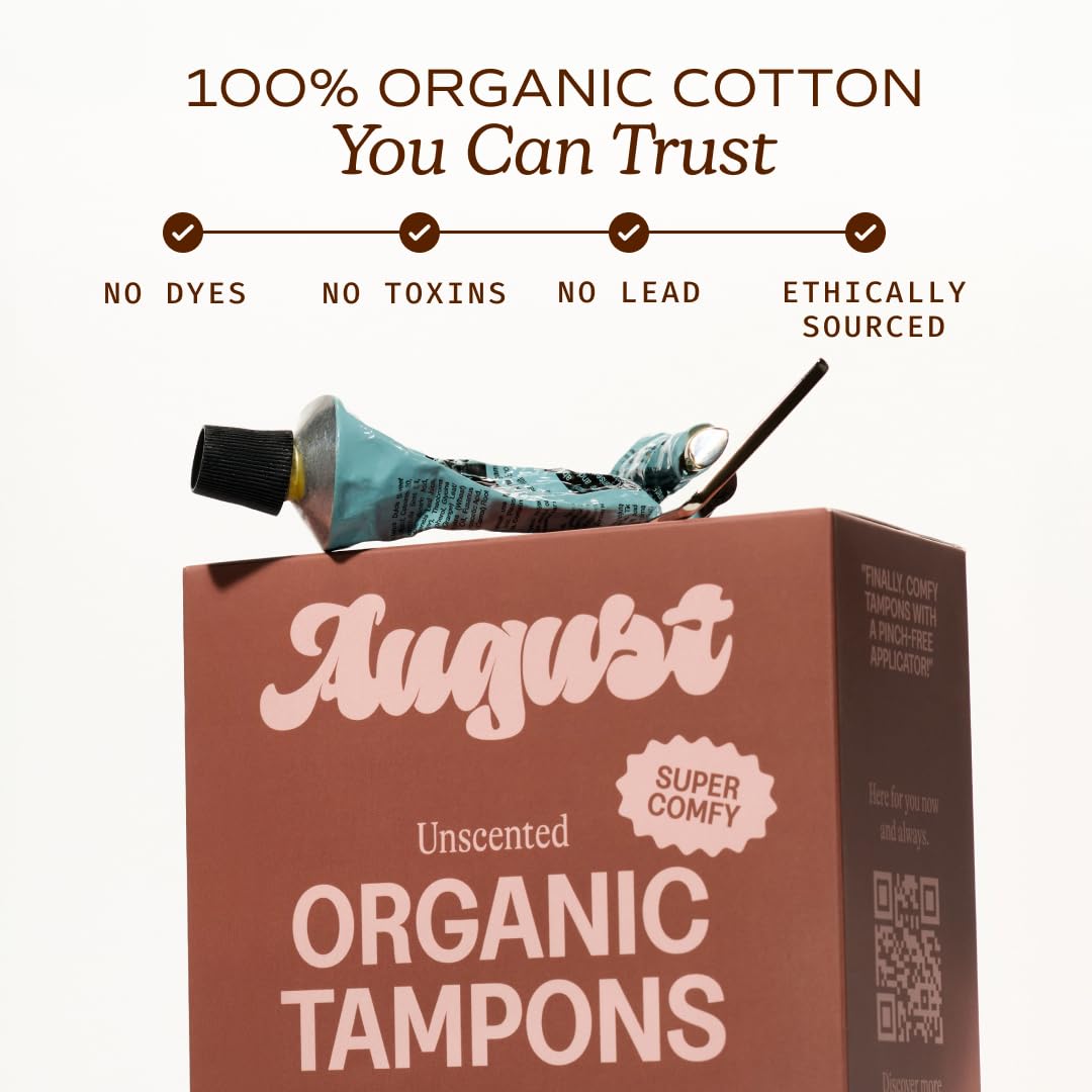 August textura del algodón orgánico, suavidad para pieles sensibles