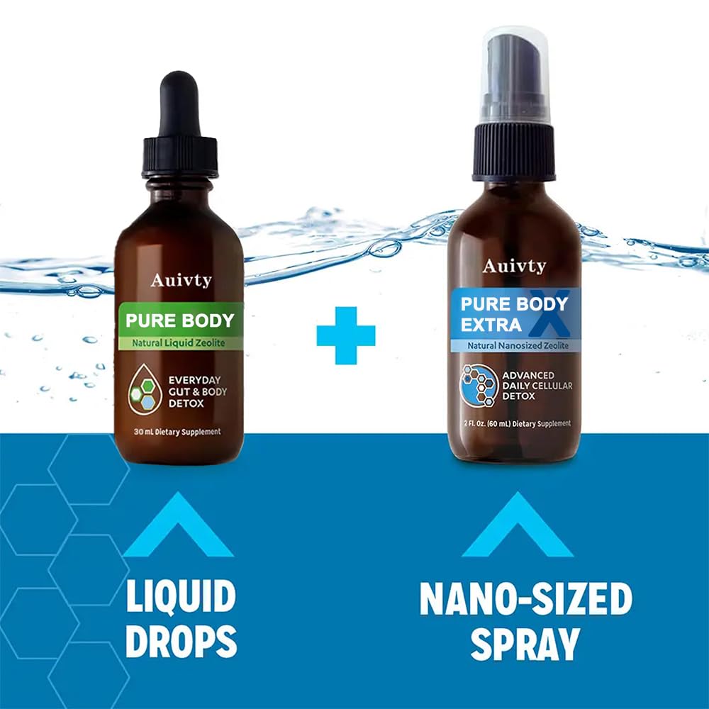 Auivty spray detalle de la botella, aplicación rápida y discreta