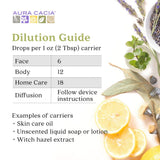 Aura Cacia tapón dosificador para uso preciso y seguro