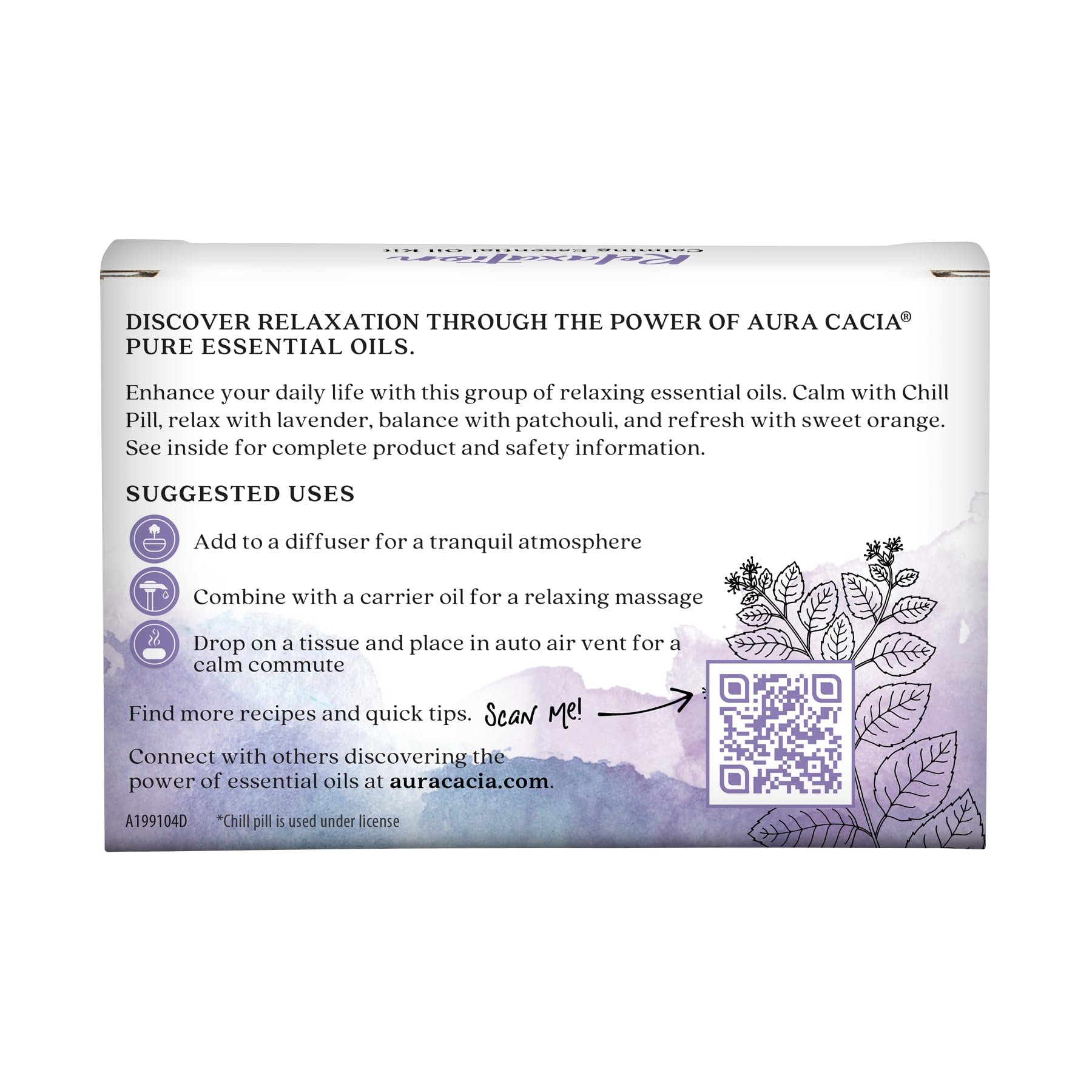 Aura Cacia frascos cerca con etiquetas legibles y aroma natural claro