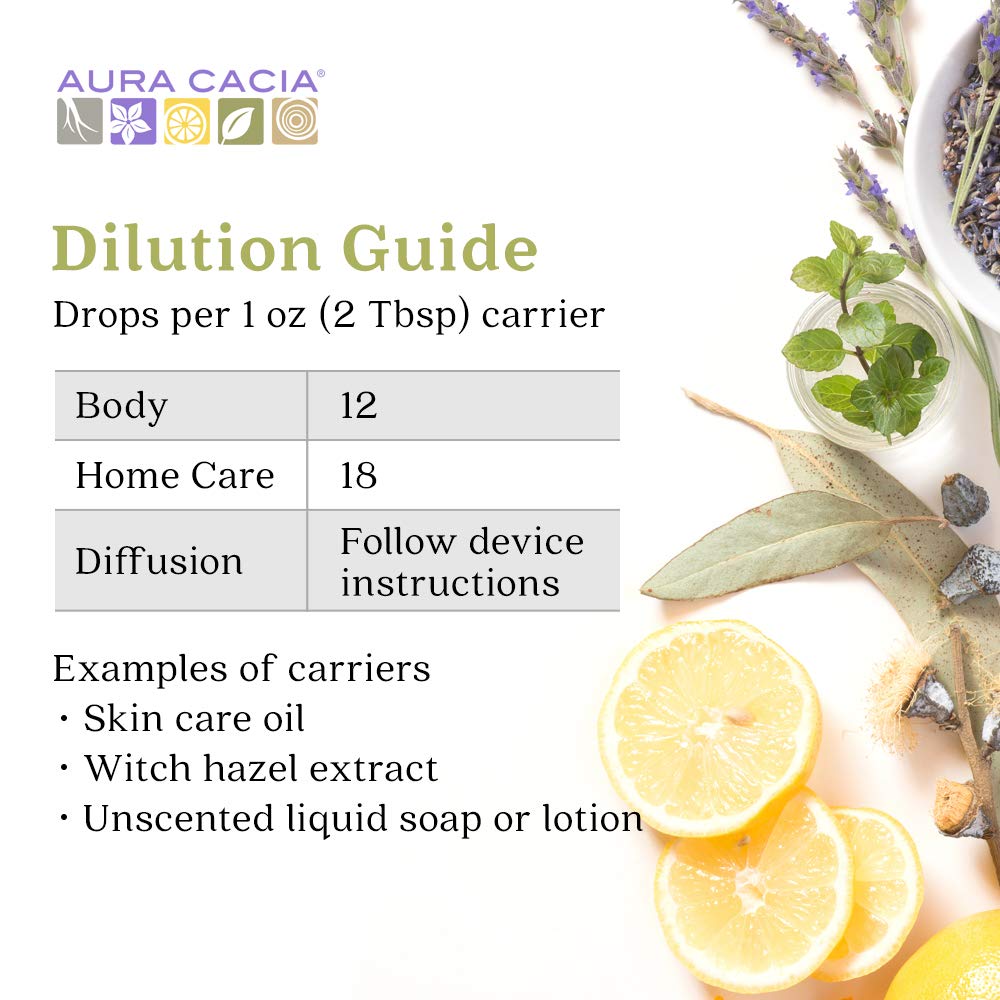 Aura Cacia spray aromático para patio con geranio, frescura exterior