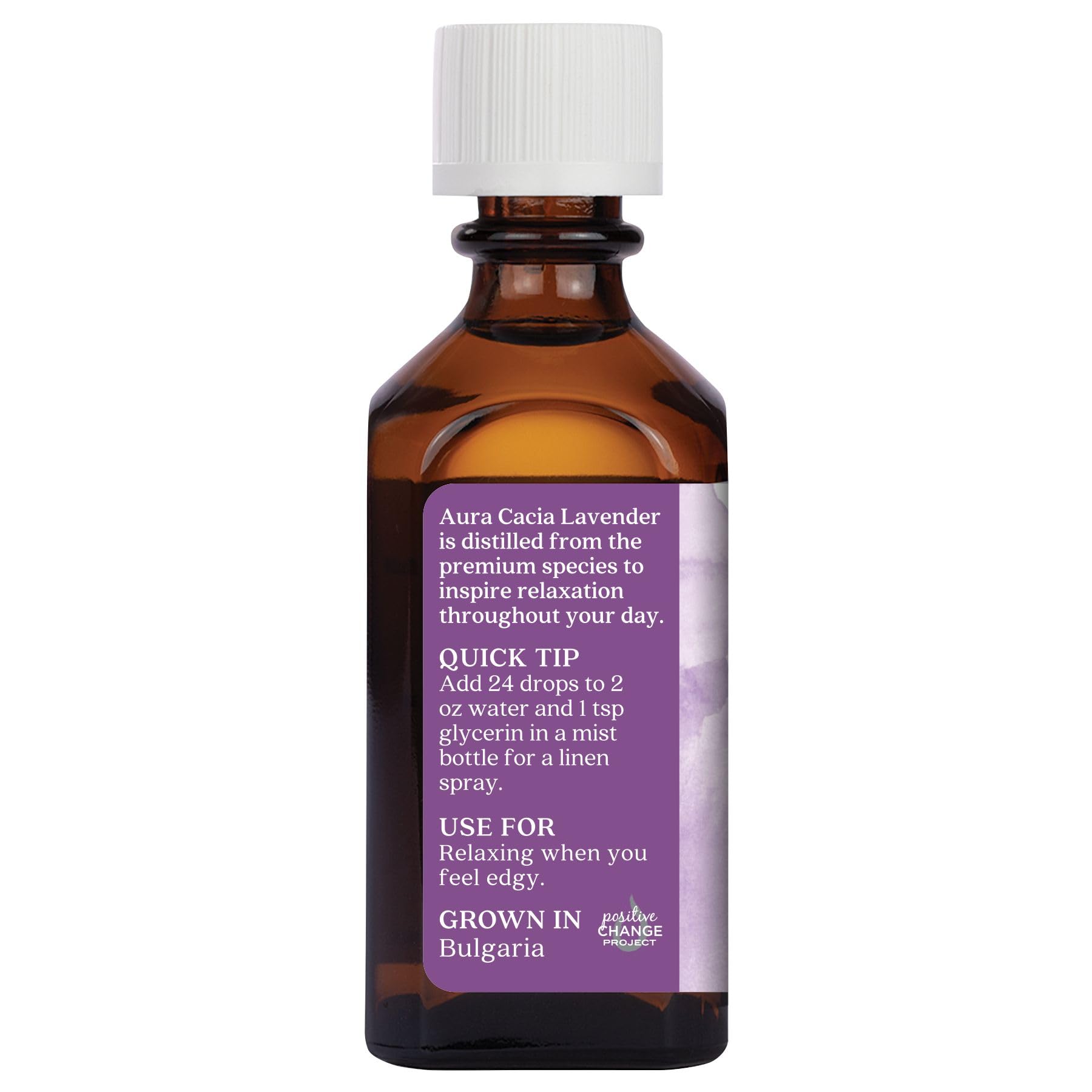 Aura Cacia gota de aceite en mano, textura y absorción