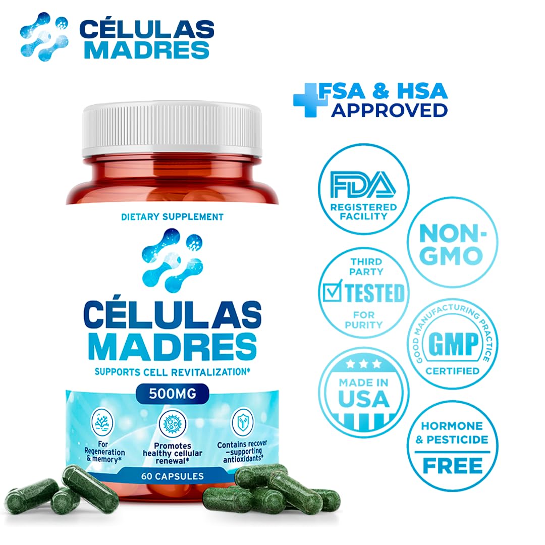 AURA VITAMINS frasco abierto con 60 cápsulas para suministro mensual