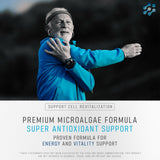 AURA VITAMINS spirulina y chlorella ingredientes naturales concentrados