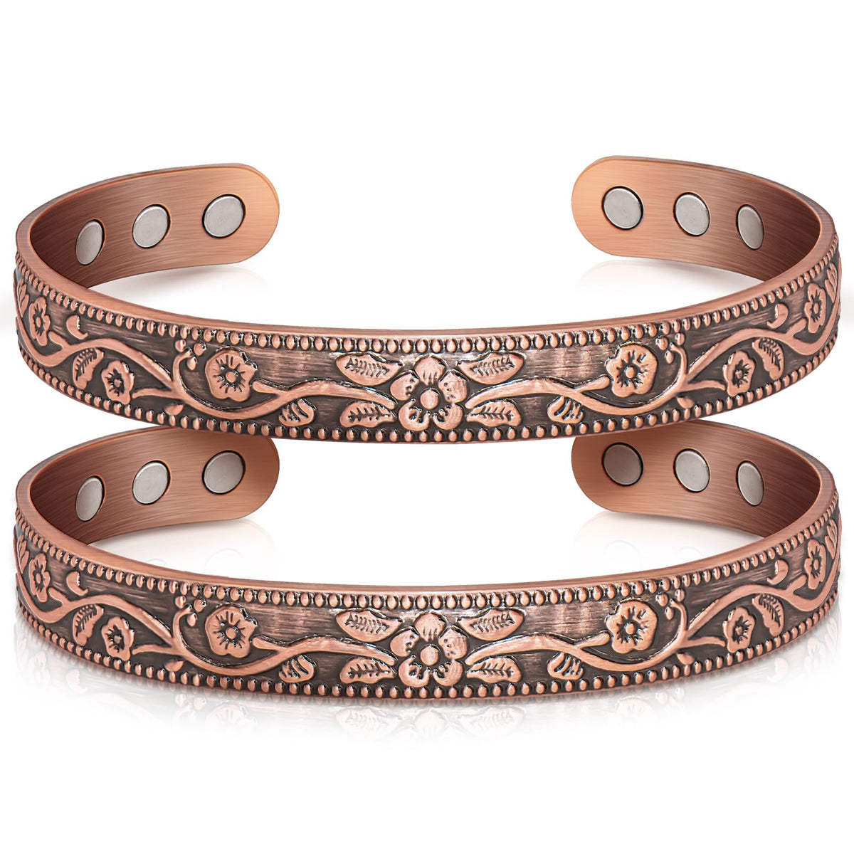 Auramag pulsera en caja de regalo mostrando presentación y protección