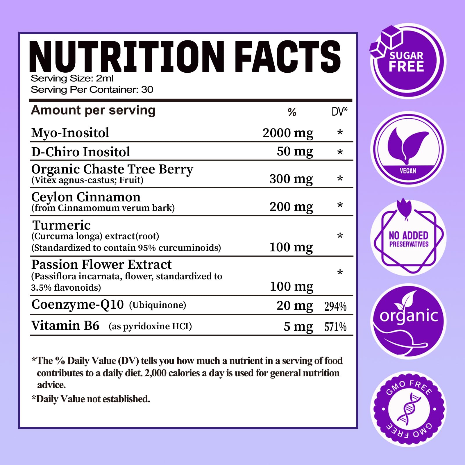 AuraraNeNourish etiqueta con información de ingredientes y dosificación