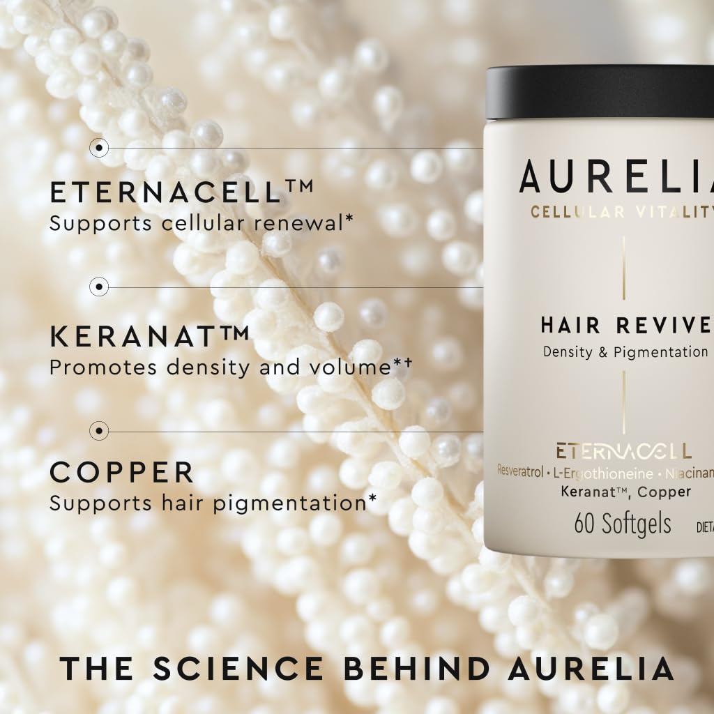 AURELIA representación de ETERNACELL y antioxidantes protectores