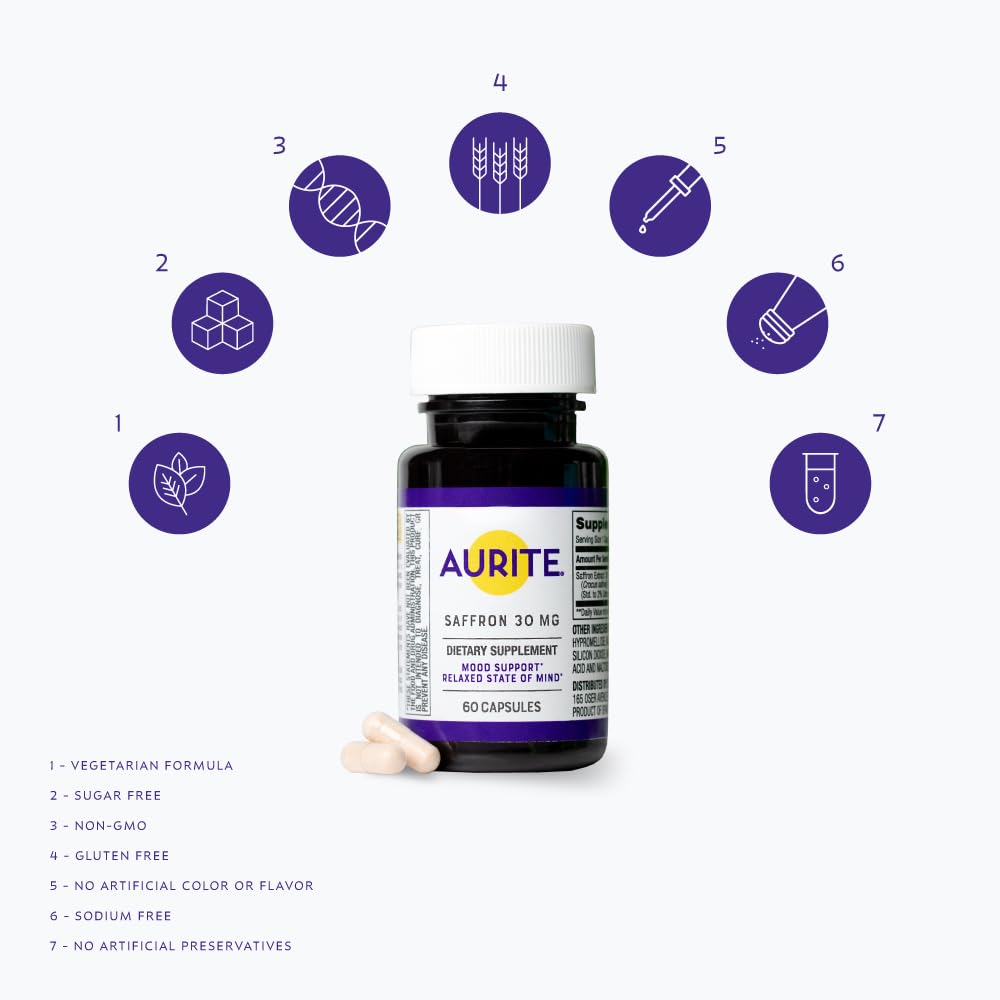 Aurite etiqueta trasera con ingredientes y certificaciones visibles