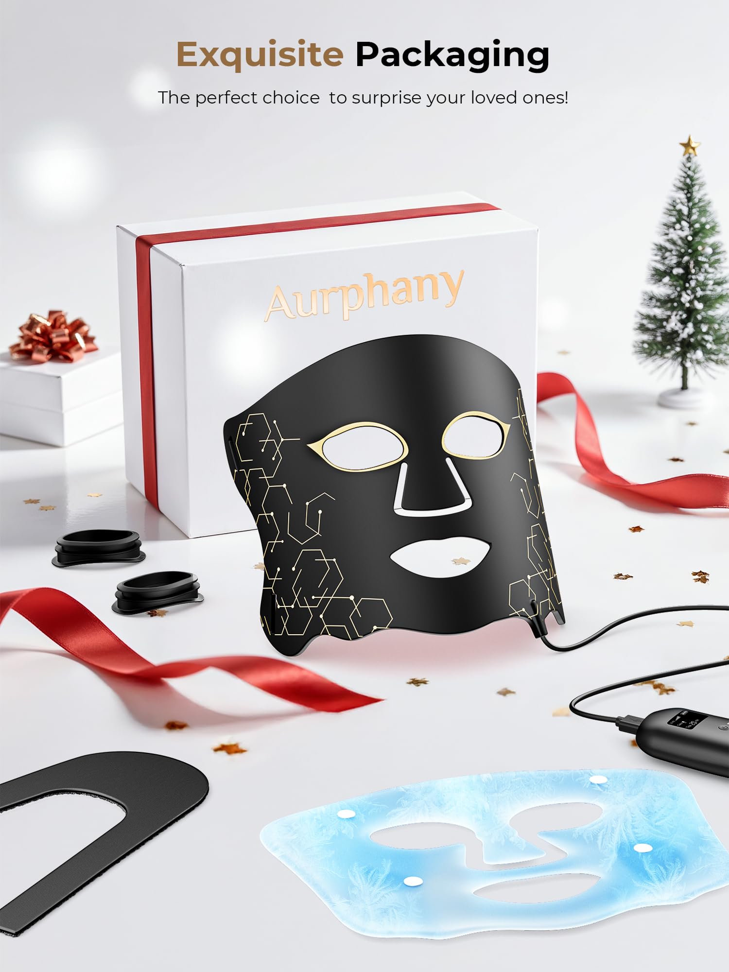 Aurphany presentación en caja como opción de regalo para cuidado facial
