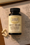 AURUM BOTANICA etiqueta con lista de ingredientes para ver composición clara