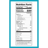 Avama One etiqueta nutricional con datos de proteína y bajo azúcar