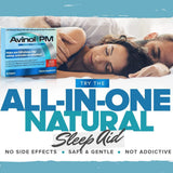 Avinol PM en escena lifestyle con almohada indicando descanso confortable