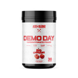 Axe & Sledge envase Demo Day frente mostrando etiqueta y beneficios