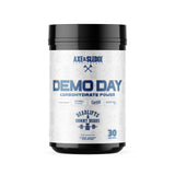 Axe & Sledge demo day frente del envase muestra diseño y beneficios claros