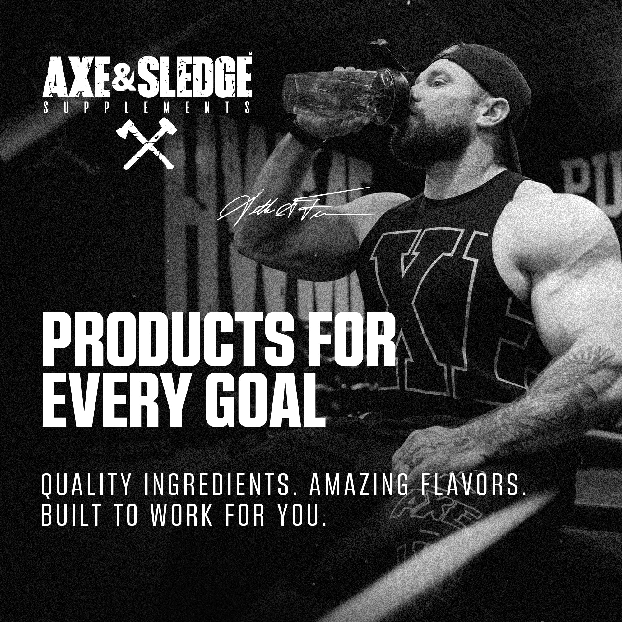Axe & Sledge comparación de porciones con medidor, beneficio dosificación precisa