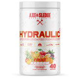 Axe & Sledge frontal del envase mostrando calidad y transparencia