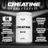 Axe & Sledge cucharada medidora con creatina lista para mezclar y dosificar