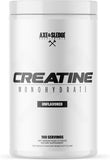 Axe & Sledge envase frontal mostrando la creatina básica y claridad de ingredientes