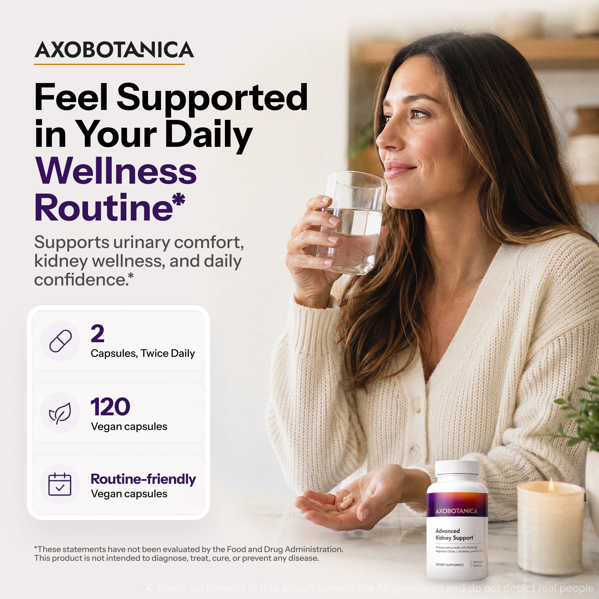 Axobotanica detalle de la textura de la cápsula destacando calidad vegana