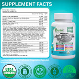 AyBet montaje de ingredientes secos (sauco, cúrcuma, manzana) para origen natural