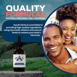 Ayush Herbs frasco en cocina familiar, formato pensado para uso diario