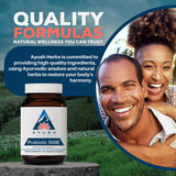 Ayush Herbs producto junto a desayuno equilibrado reflejando apoyo a la rutina diaria