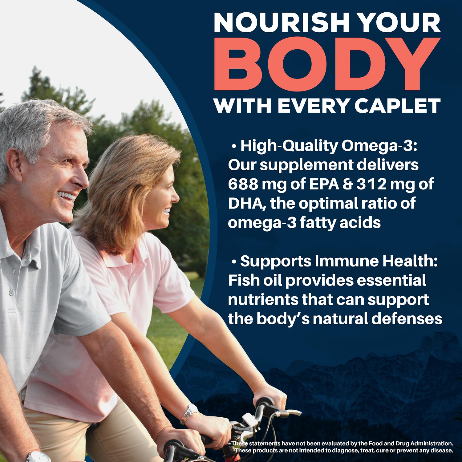 Ayush Herbs etiqueta con ingredientes y cantidades de EPA y DHA claras