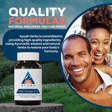 Ayush Herbs frasco en mesa de cocina mostrando uso diario conveniente