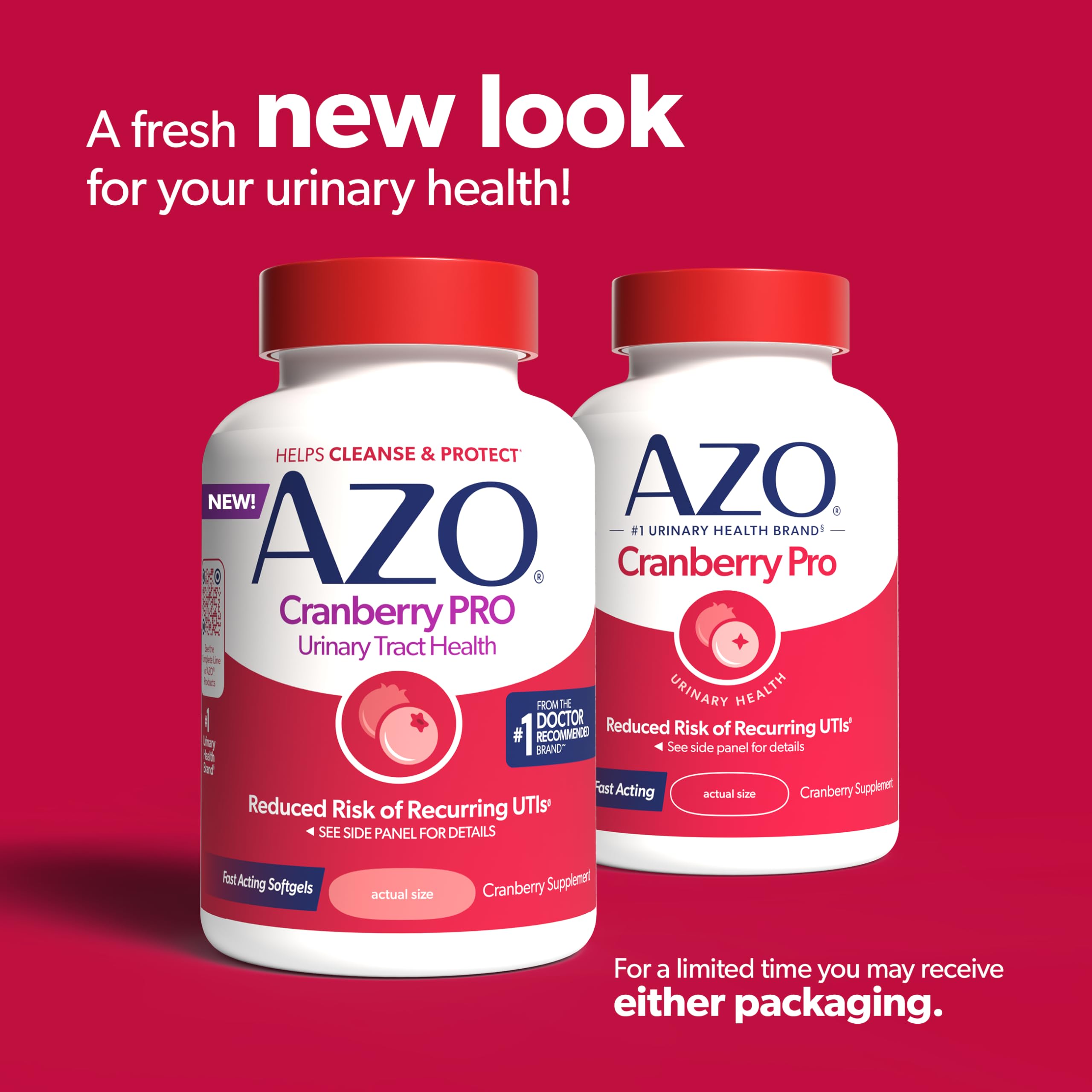 AZO primer plano de softgel mostrando textura y facilidad para tragar