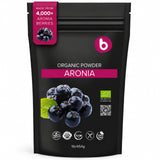 b aronia paquete frontal mostrando la marca y beneficio de pureza