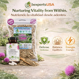 B-Experts bolsa resellable abierta conservando frescura del té