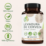 B-Experts etiqueta nutricional que indica ingredientes clave