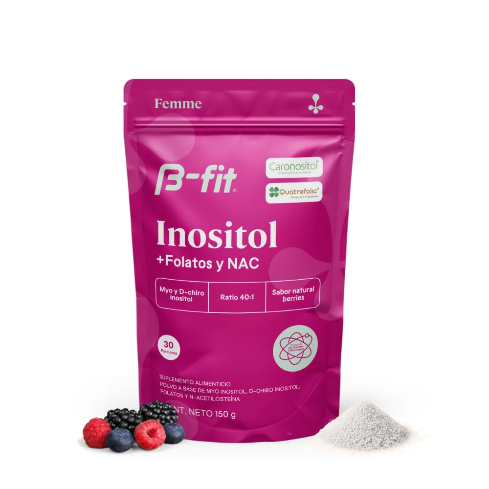 B-fit tarro frontal mostrando diseño y cantidad 150 g, beneficio claridad