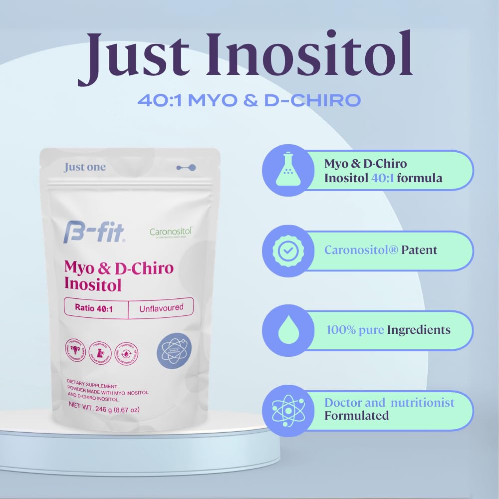 B-fit cucharada de polvo disolviéndose en un vaso, mezcla sin sabor residual
