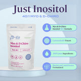 B-fit cucharada de polvo disolviéndose en un vaso, mezcla sin sabor residual