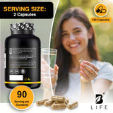 B Life Company producto en escena de yoga y relajación, beneficio apoyo al descanso