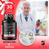 B Life Company etiqueta con lista de ingredientes y beneficios claros