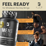 B Life Company etiqueta nutricional con detalles de dosis y composición